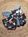 Mini coffret de naissance bébé écoresponable - motif Woodland