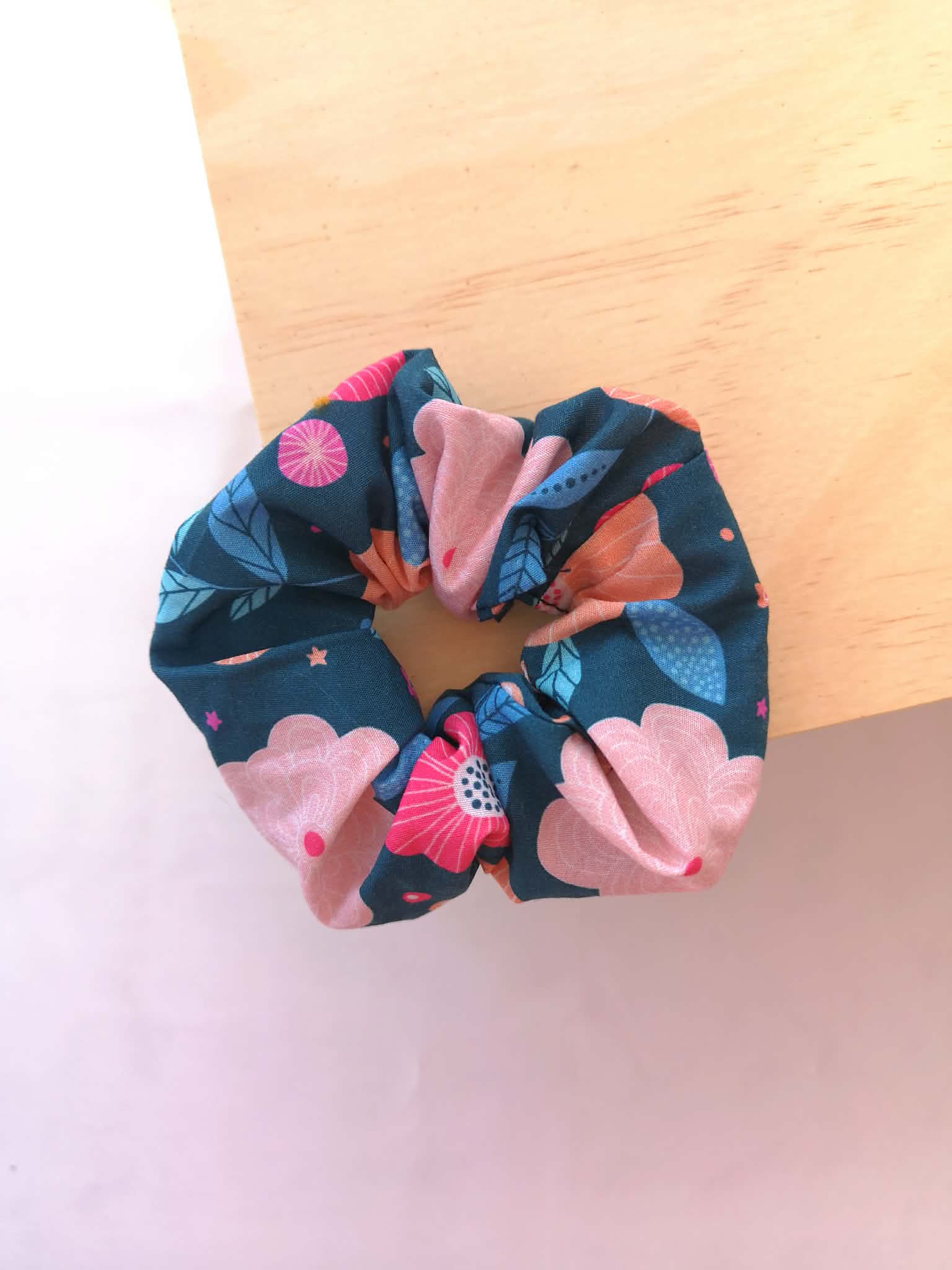 Chouchou fleuri pour fille