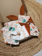 Maxi coffret de naissance bébé écoresponsable - motif Woodland