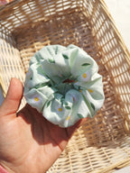 Chouchou fleuri pour fille