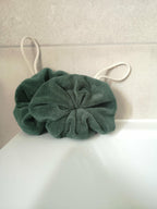 fleur-de-douche-bebe-enfant-maman-eponge-bambou-vert